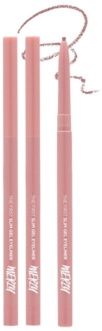 머지 더 퍼스트 슬림 젤 아이라이너, GS6모브로즈, 2개