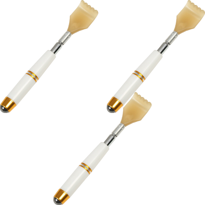 마그네틱 고급 5단 효자손, 랜덤발송, 3개