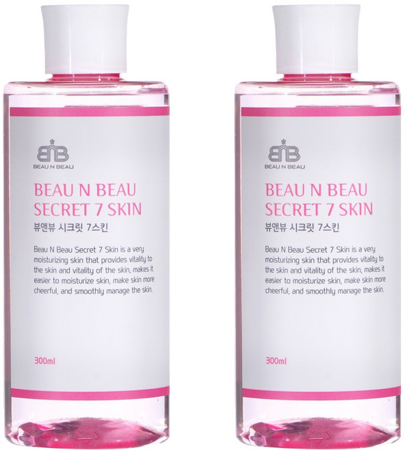 뷰앤뷰 시크릿 7 스킨, 300ml, 2개