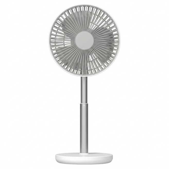 오아 턴에어 PRO 탁상용 무선 BLDC 높이조절 미니 선풍기, OFN-061WH, 화이트