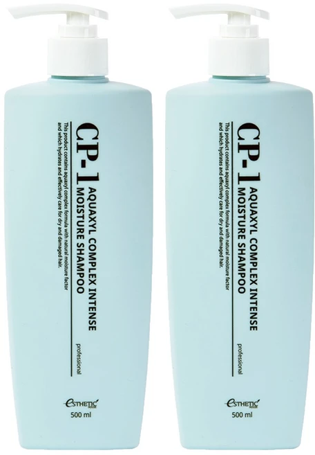 씨피원 아쿠악실 수분단백질 샴푸, 500ml, 2개 - 쿠팡