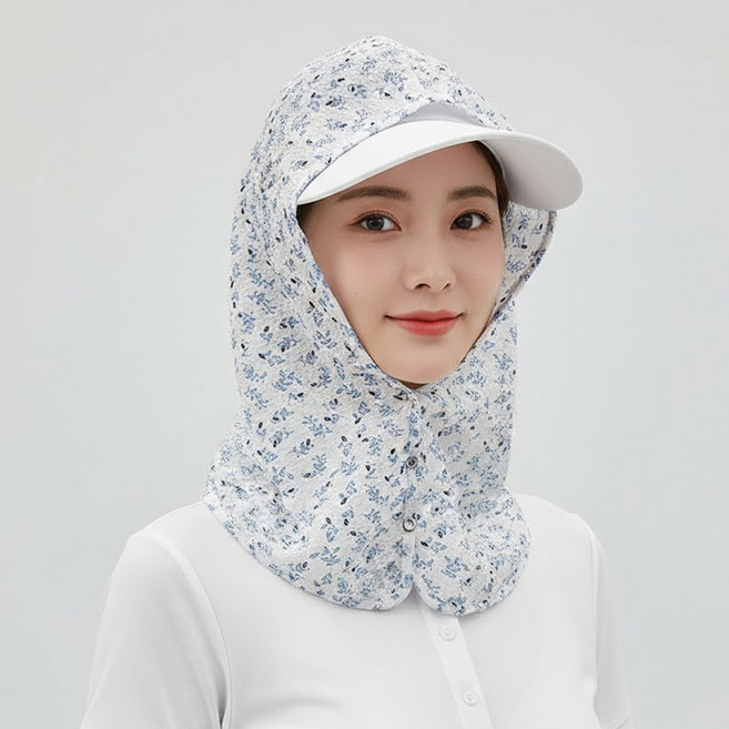 제코 뷰티풀 후드형 선가드, 스카이블루, 1개