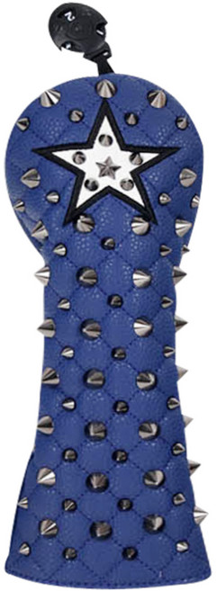 스테이트어패럴 스타 스터드 헤드커버, 페어웨이우드 + 클래식블루, 1개