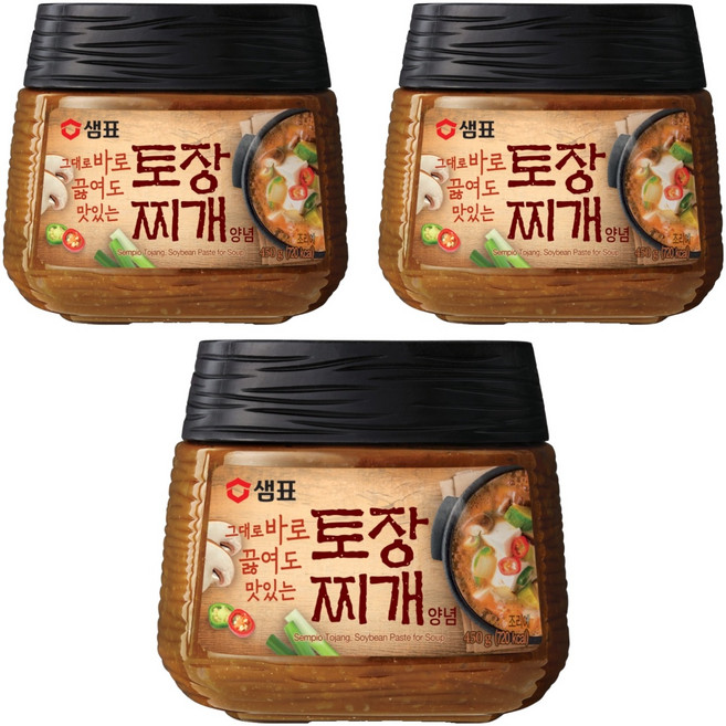 Sempyo Tojang燉調味料, 450g, 3個
