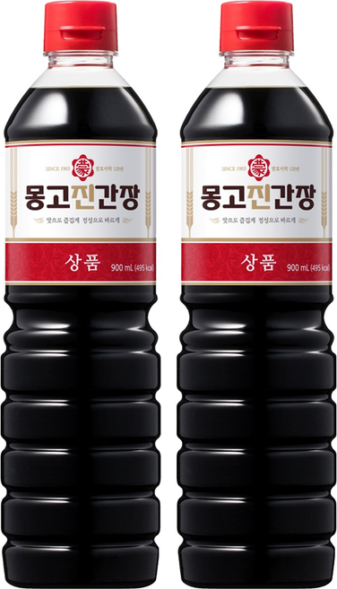 몽고진간장 상품, 2개, 900ml