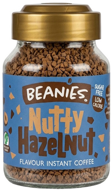 Beanies 即溶咖啡 榛果風味, 50g, 1罐, 1組