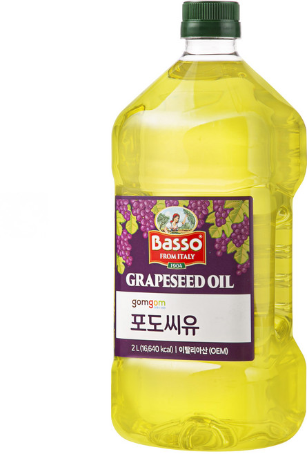 곰곰 포도씨유, 1개, 2L
