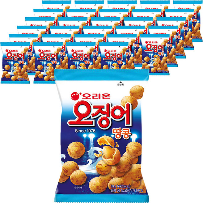 오징어 땅콩, 98g, 30개