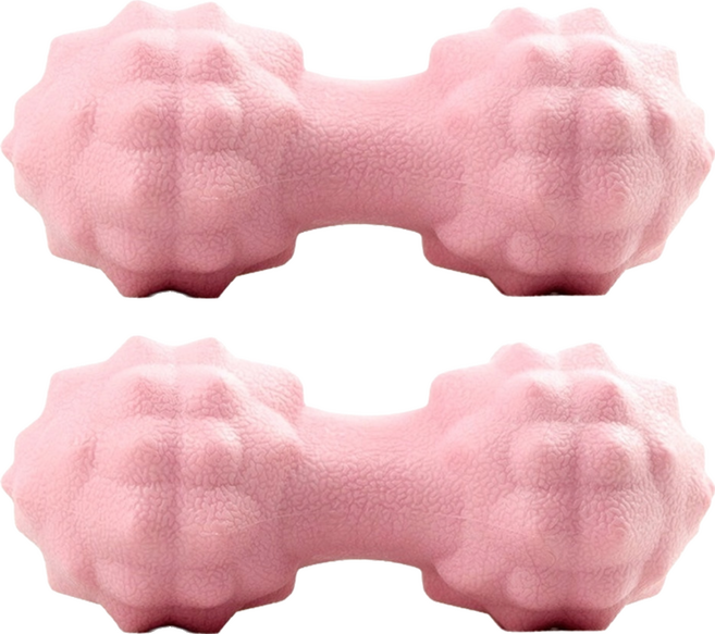 MICHAEL FITNESS 麥克健身 4D花生球 雙顆 2個, 櫻花粉