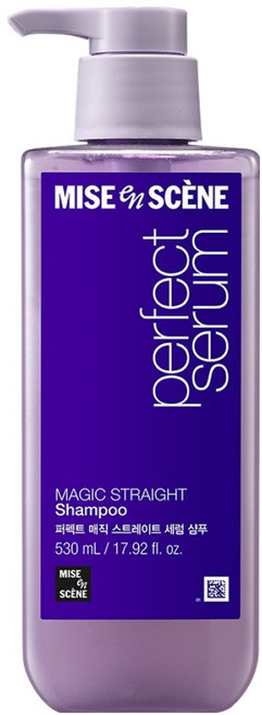 미쟝센 퍼펙트 매직 스트레이트 세럼 샴푸, 530ml, 1개