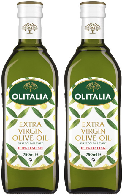 OLITALIA 奧利塔 特級初榨橄欖油, 750ml, 2瓶