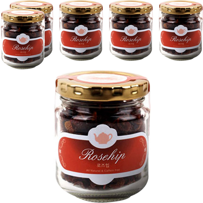 아름드레 유리병 로즈힙, 35g, 1개입, 6개