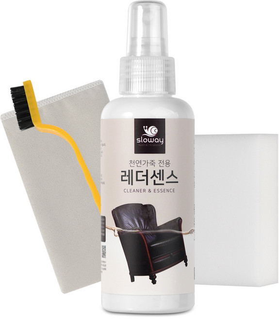 슬로웨이 레더센스 천연가죽 전용 클리너 세트, 150ml, 1세트