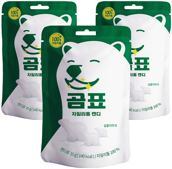 곰표 자일리톨 캔디, 35g, 3개