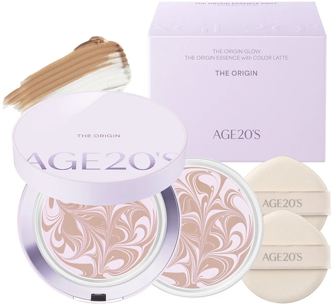 에이지투웨니스 디오리진 에센스 팩트 본품 12.5g + 리필 12.5g, 13호라벤더라떼, 1개 - 쿠팡