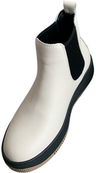 키엘노엘 여성용 가죽 첼시 부츠 C930-2