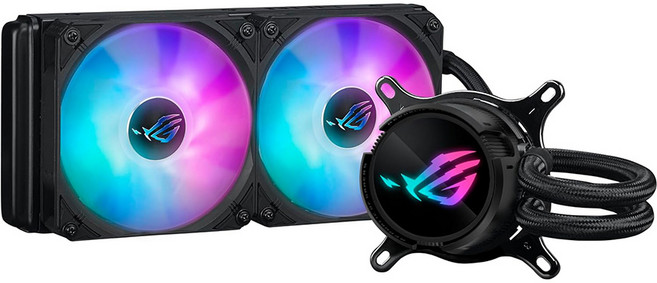 ASUS 華碩 ROG Strix LC III 240 ARGB 飛龍三代 散熱器, 黑色, 1個
