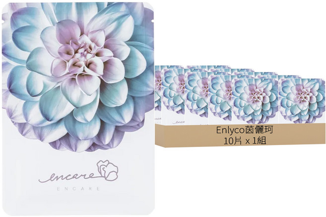 ENLYCO 茵儷珂 茵可兒系列 極潤修護氣墊面膜 26ml, 10入, 1組
