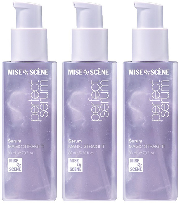 mise en scene 魅尚萱 完美修護直順護髮精華, 3瓶, 80ml