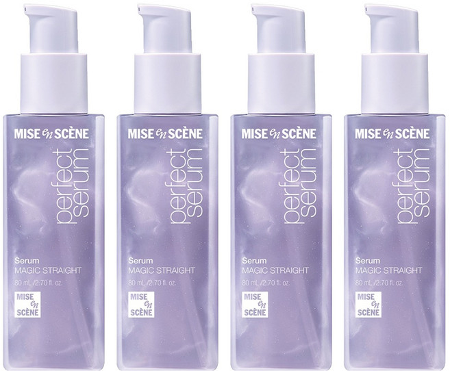 미쟝센 퍼펙트 매직 스트레이트 헤어세럼, 80ml, 4개