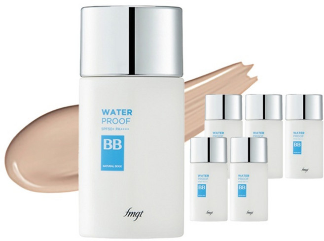 더페이스샵 워터프루프 BB크림 SPF50+ PA++++, V203내추럴베이지, 50ml, 6개