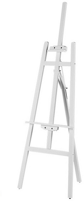 세븐집 나무 이젤 그림 받침대 화이트