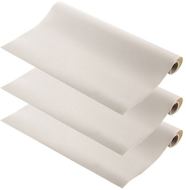 심플라인 다용도 서랍 냉장고 방수 매트, 아이보리, 3개