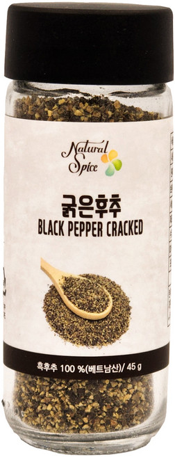 내츄럴스파이스 굵은후추, 45g, 1개