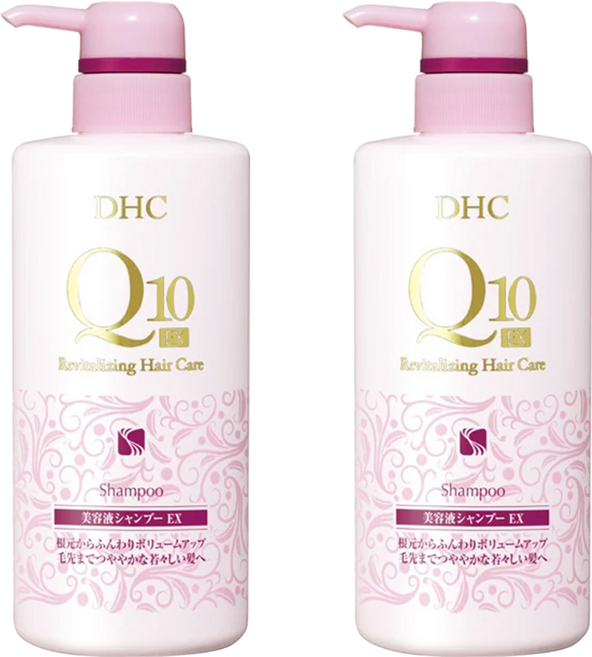 DHC Q10 豐盈深層修護洗髮精 台灣公司貨, 500ml, 2瓶