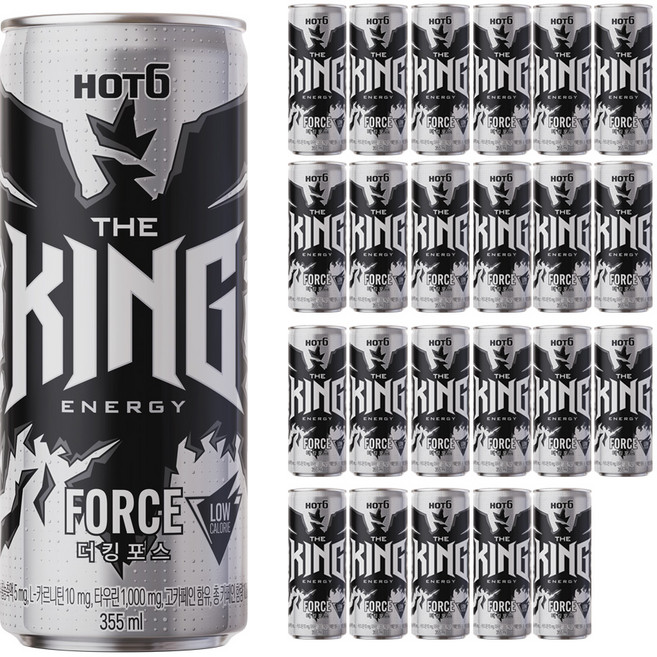 핫식스 더 킹 포스, 355ml, 24개