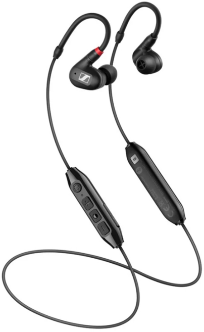 SENNHEISER PRO Wireless 入耳式 藍牙耳機 線長 1.3m 18g, IE100, 黑色