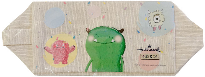 Hallmark 合瑪克 怪獸寶寶原色筆袋, 路飛Luffy, 1個