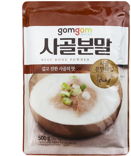 곰곰 사골 분말, 500g, 1개 - 쿠팡