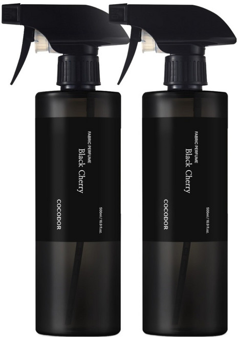 코코도르 패브릭 퍼퓸 블랙체리 본품, 500ml, 2개