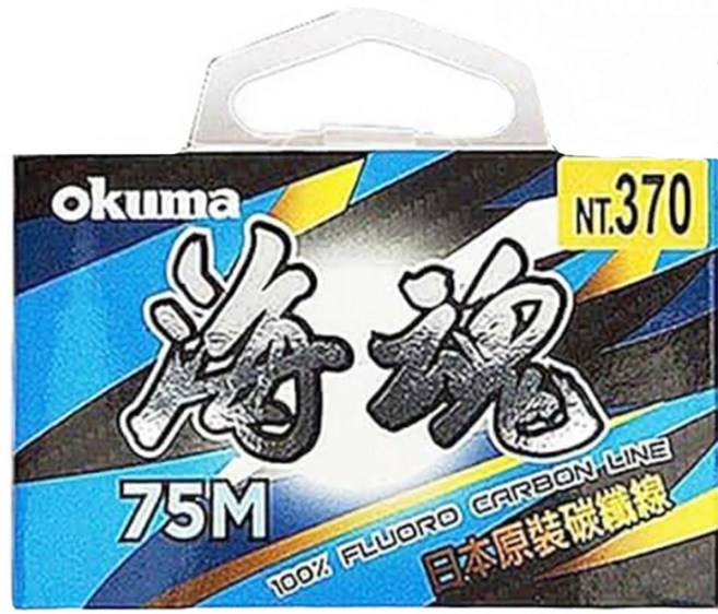 okuma 寶熊釣具 海魂碳纖線, 1個, 透明