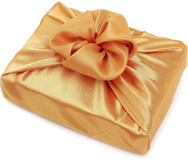 공단보자기 73 x 73 cm, 황금색, 10개