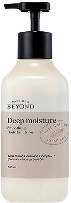 [비건라이프] 비욘드 딥 모이스처 스무딩 바디 에멀전, 500ml, 1개