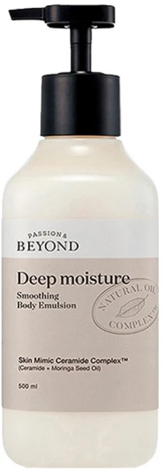 [비건라이프] 비욘드 딥 모이스처 스무딩 바디 에멀전, 500ml, 1개 - 쿠팡