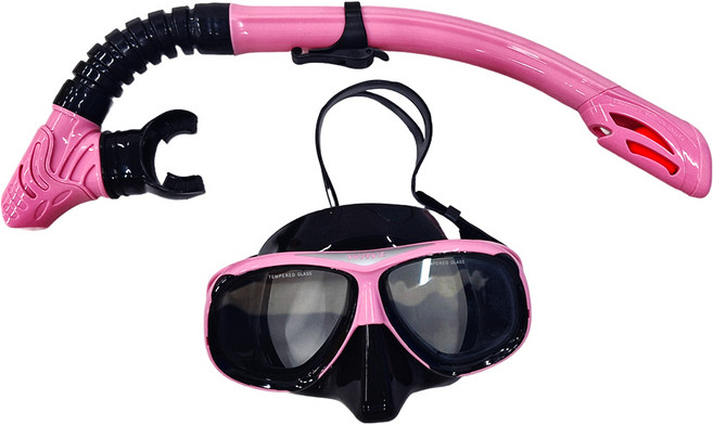 矽膠潛水鏡 M78 15 x 7cm, 粉色