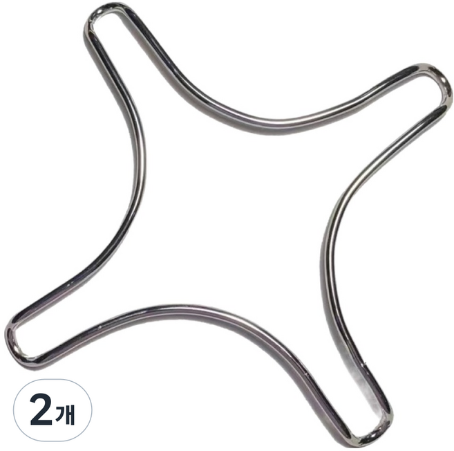 하비에 모카포트 가스레인지 사발이 받침대 195mm, 단색, 2개