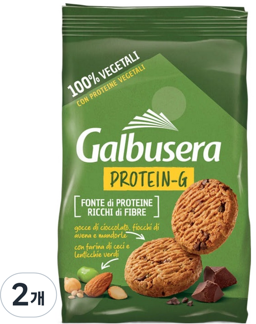 갈부세라 프로틴 다크초코 쿠키, 280g, 2개