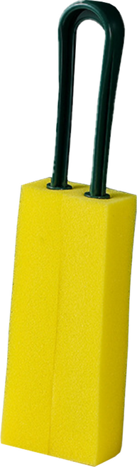 데일리픽 위스키 와인잔 이중 양면 세척솔, 다크블랙, 1개