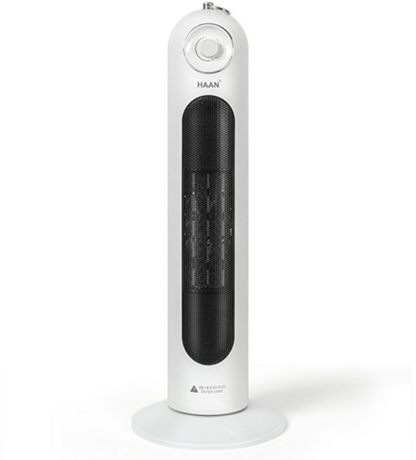 한경희생활과학 PTC 타워형 사무실 가정용 온풍기 전기히터, HAAN-P5000M, 화이트