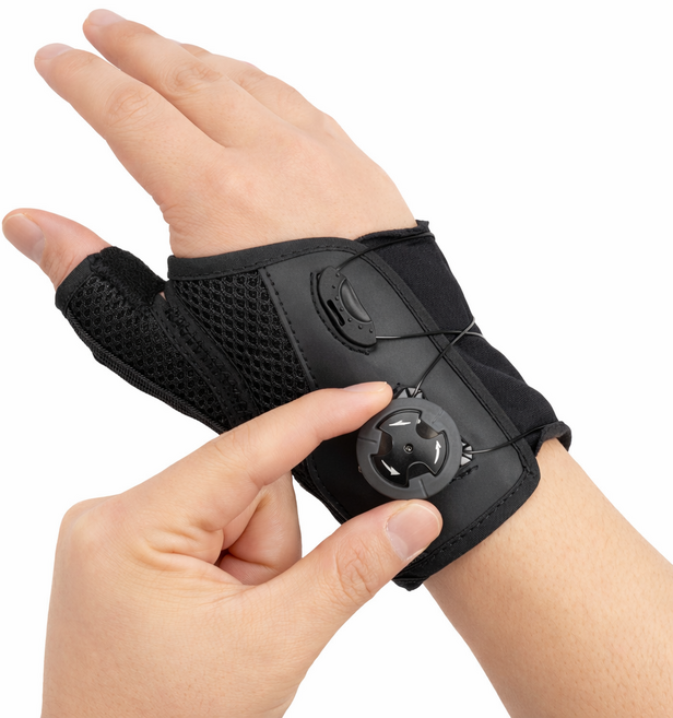 프로스펙스 다이얼 손목 보호대, 1개, 블랙