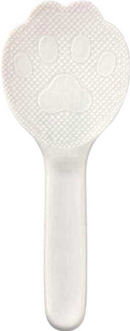 貓咪掌印飯杓 000DH2734 DH-2734, 暖灰, 1支