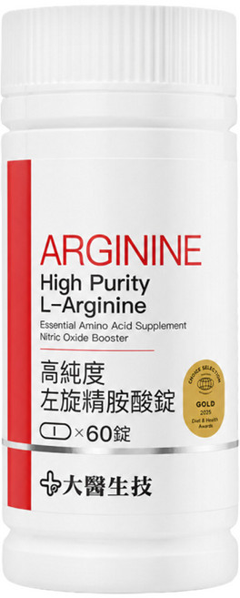 大醫生技 左旋精胺酸錠, 60顆, 1罐