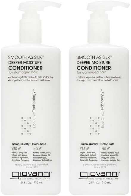 지오바니 스무스 실크 컨디셔너, 710ml, 2개