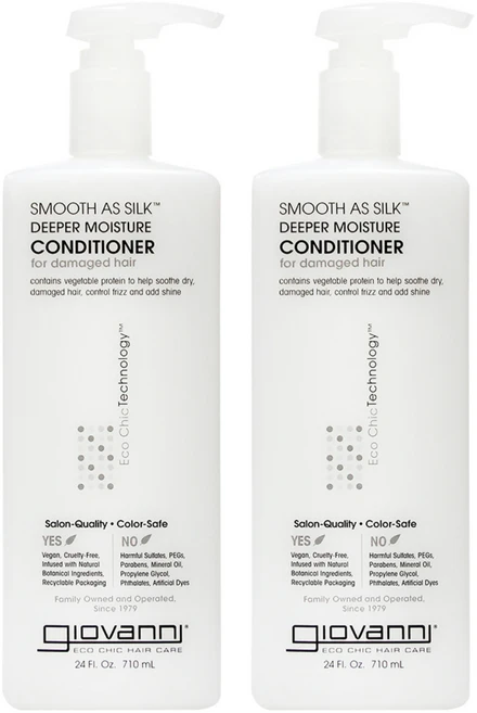 지오바니 스무스 실크 컨디셔너, 710ml, 2개 - 쿠팡