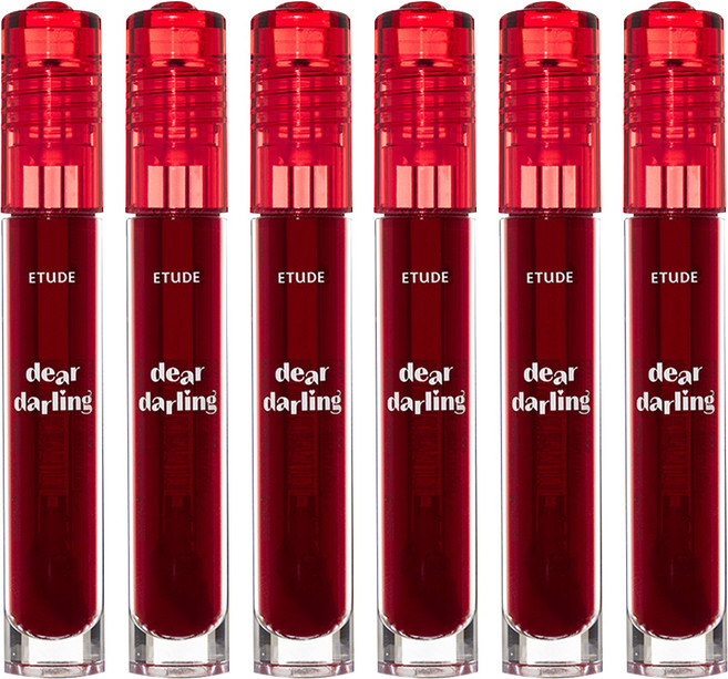 에뛰드 디어달링 워터 젤틴트, 자두레드, 6개