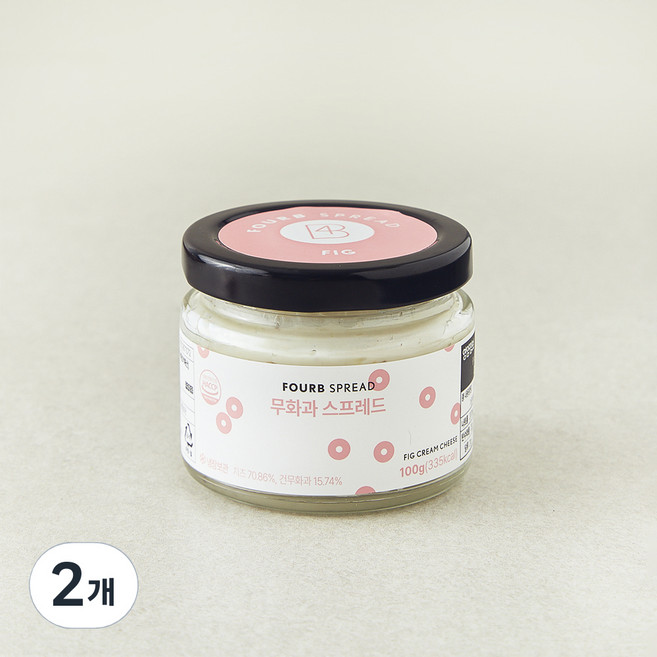 포비아워스 무화과 스프레드, 2개, 100g